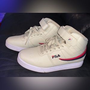 Fila high tops. Worn once. Nephew outgrew